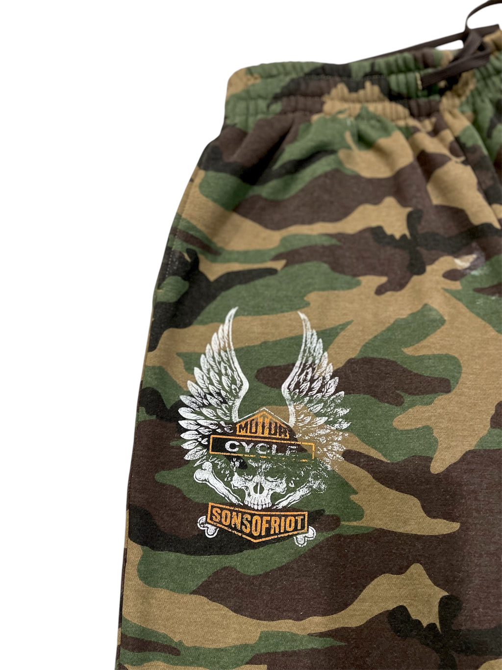 “JUNGLE CREW” Camo Jorts